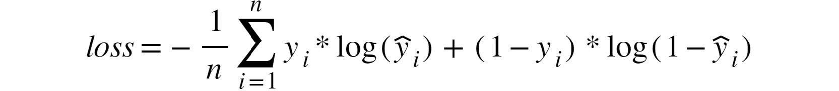 Figure 2.15: Cross-entropy loss function 
