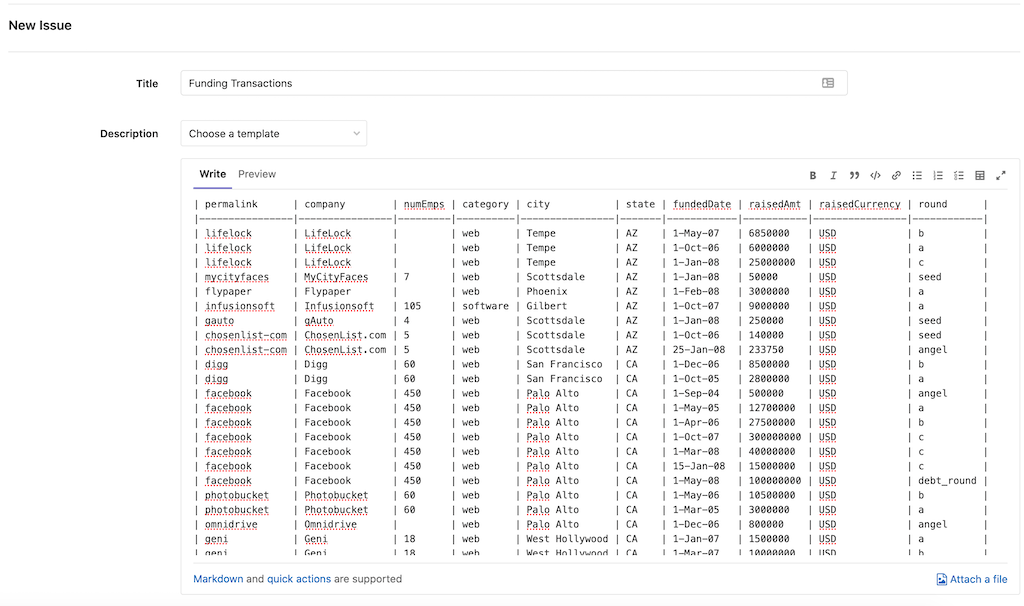 html table to markdown
