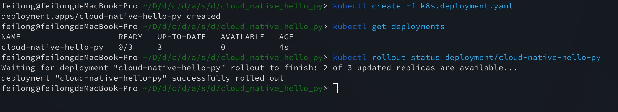 data/1.云原生初阶/2.容器编排(学习环境 kubernetes)/5.kubectl部署一个Python程序/img/deployment.png