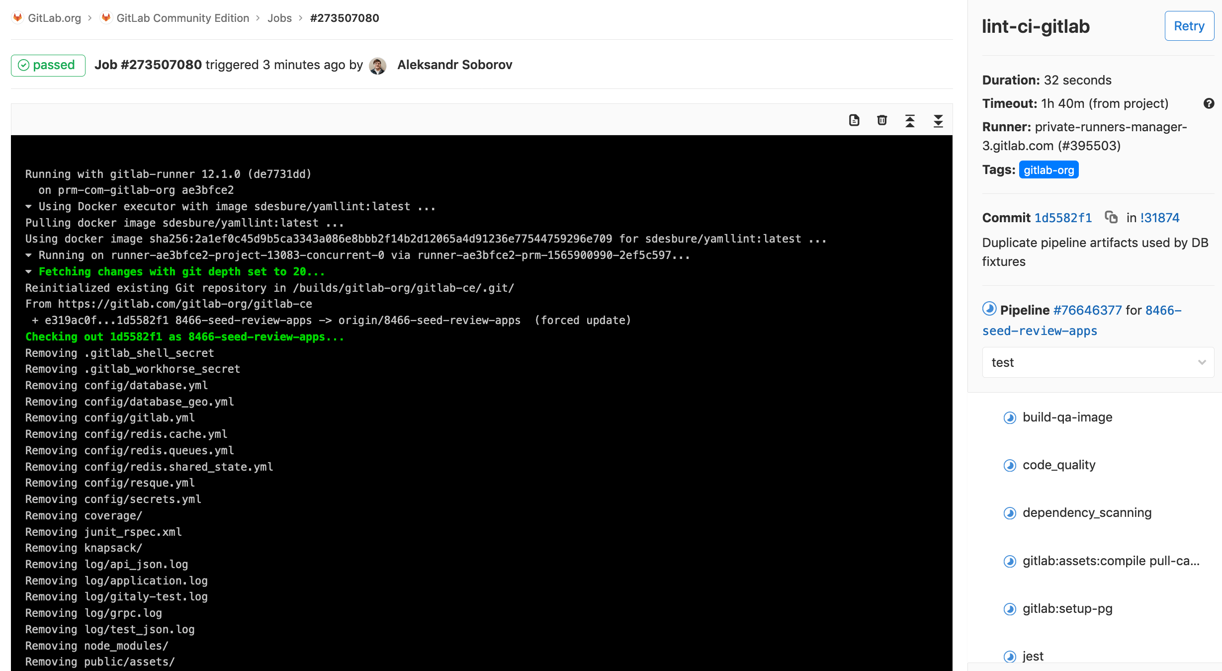 doc/ci/quick_start/img/build_log.png
