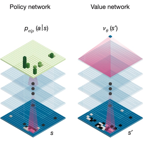 policy network and value network demo