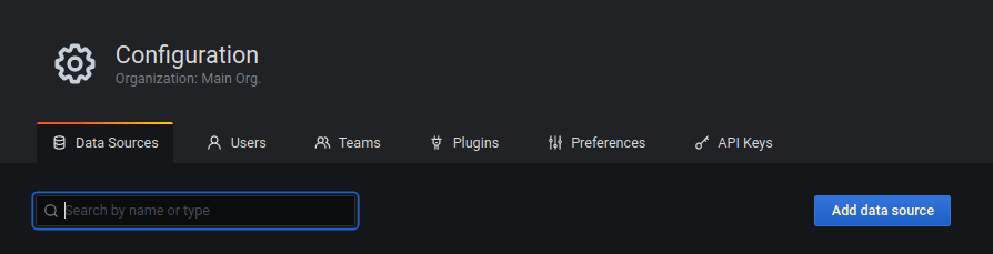 TDengine Database TDinsight 添加数据源按钮